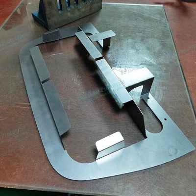 Custom 1.2mm lembaran logam lentur prototipe untuk peralatan kebun