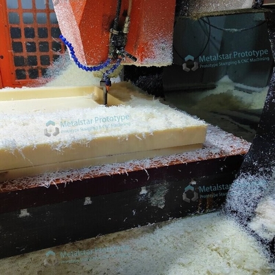 Layanan pemesinan plastik CNC halus / prototipe cnc plastik ABS