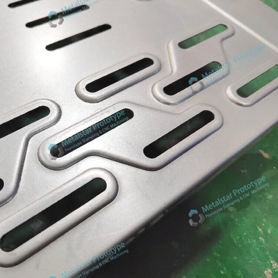 Bagian logam lembaran prototipe percetakan aluminium untuk peralatan