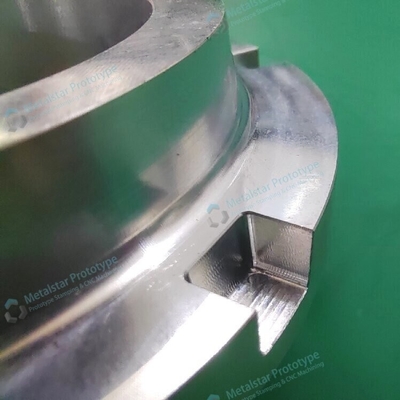 Mesin prototipe aluminium khusus yang digunakan untuk sepeda motor off-road