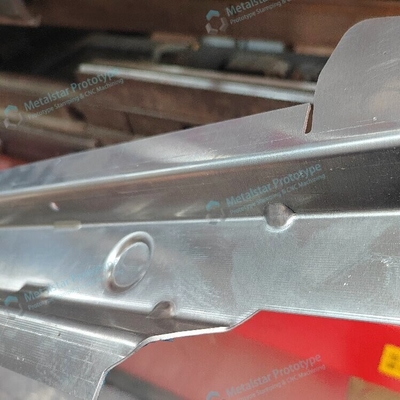 Bagian aluminium prototipe cepat 1,5 mm yang digunakan untuk peralatan rumah tangga