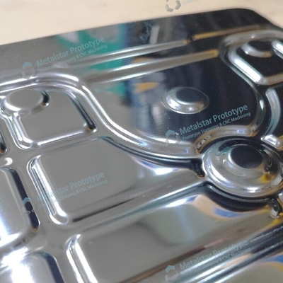 Cepat 0,8mm SS316 cepat sheet metal prototipe digunakan untuk peralatan