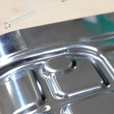 Cepat 0,8mm SS316 cepat sheet metal prototipe digunakan untuk peralatan