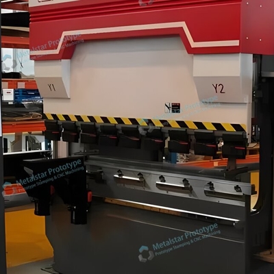 Prototipe lentur lembaran logam galvanis cepat T=1,20mm
