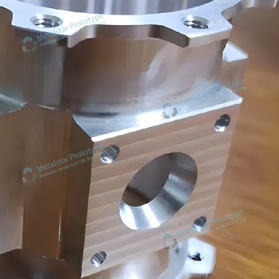 Bagian pemesinan CNC aluminium untuk prototipe cepat yang digunakan untuk perangkat