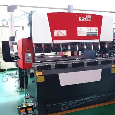 Layanan lentur prototipe logam lembaran putar cepat 0-180 derajat