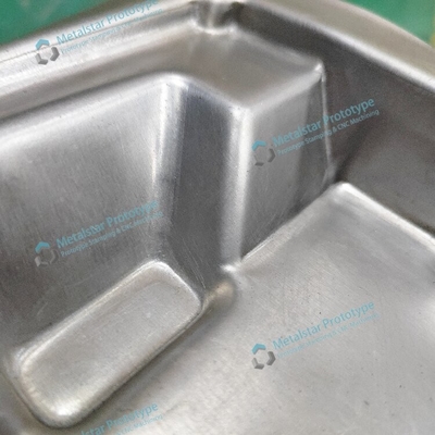1.50mm Aluminium Deep Draw Stamping Prototype Untuk Peralatan